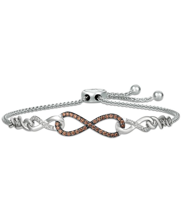 Chocolate diamond bolo bracelet store