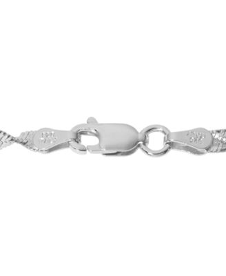 Giani Bernini Two-Tone Twist Link 18 Chain Necklace in Sterling Silver & 18k Gold-Plate, Created for Macy's