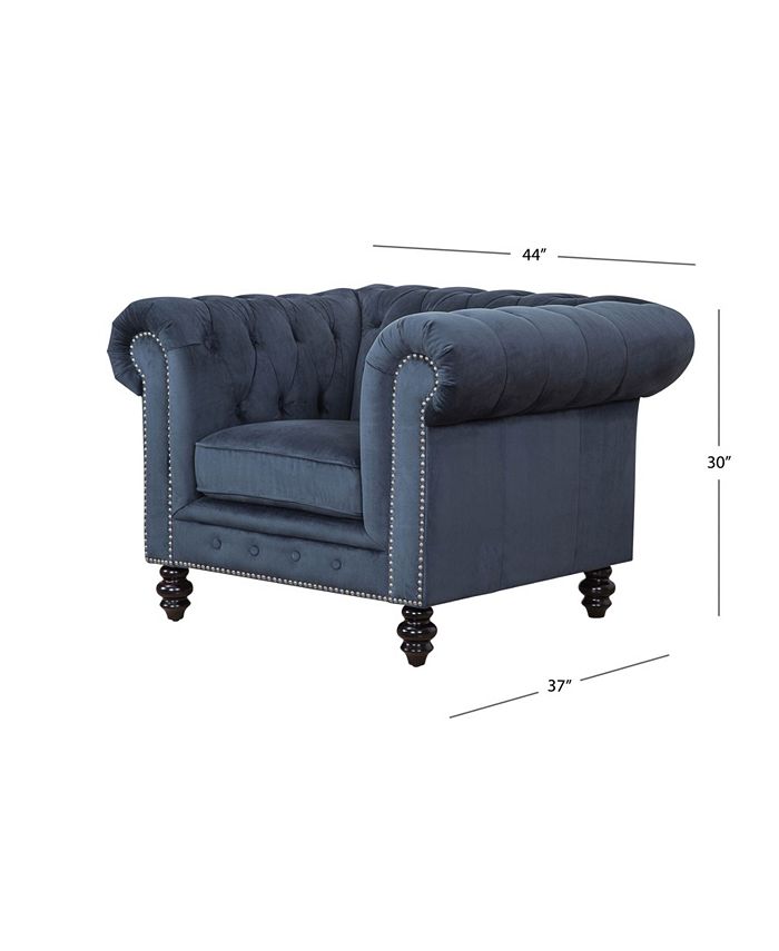 Abbyson Living Abbyson Grand Chesterfield Armchair & Reviews