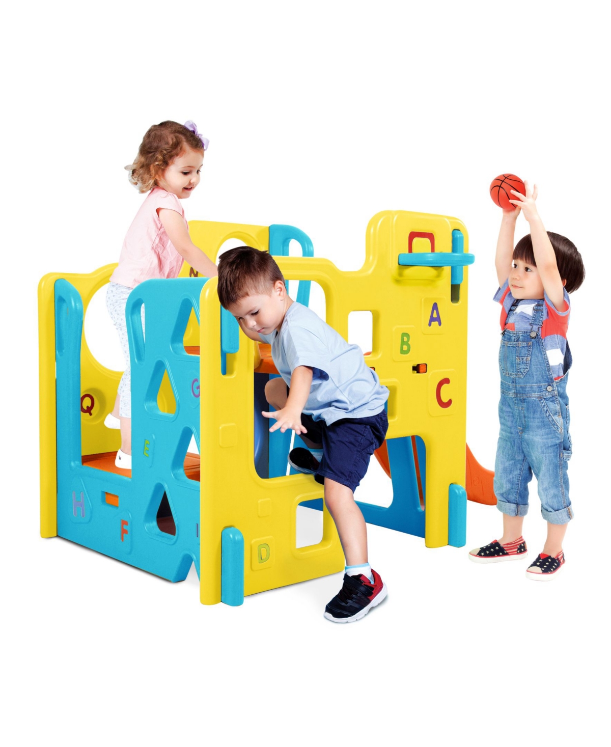 Shop Grow 'n Up Climb Explore Play Gym, Set Of 4 In Multi