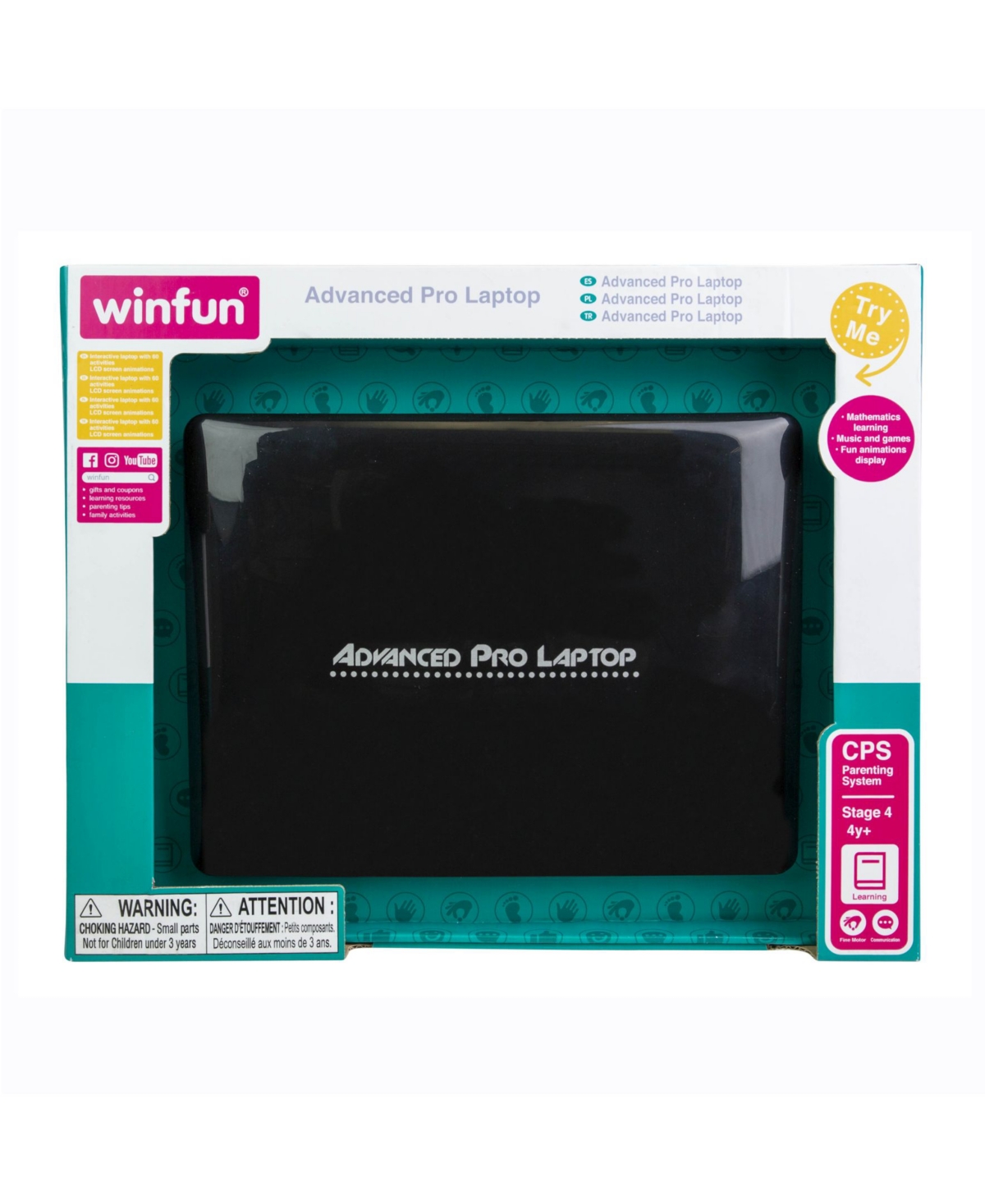 Winfun Advanced Pro Laptop Toy In Black