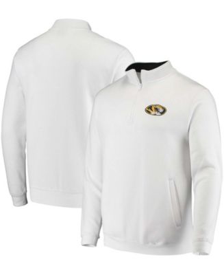 Men's White Missouri Tigers Tortugas Logo Quarter-Zip Jacket - Macy's