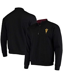 Men's Black Arizona State Sun Devils Tortugas Logo Quarter-Zip Jacket