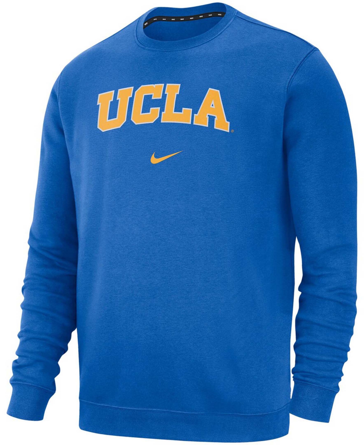 Shop Nike Men's Blue Ucla Bruins Club Fleece Pullover Sweatshirt