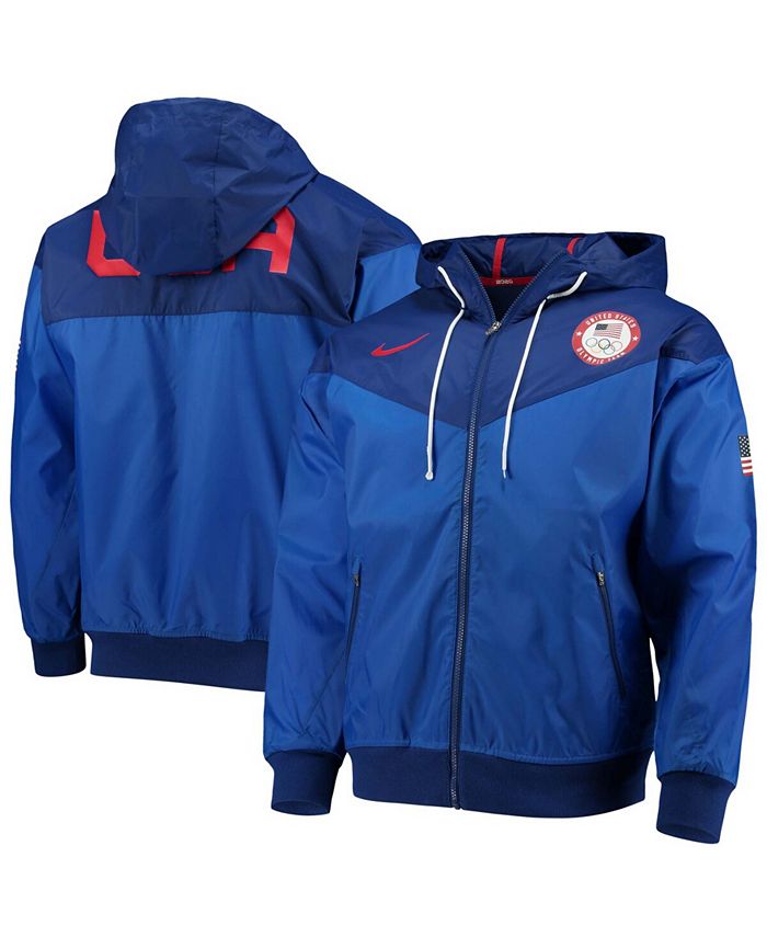 spanning Openbaren verjaardag Nike Men's Navy Team USA 2020 Summer Olympics Full-Zip Hoodie Windbreaker  Jacket & Reviews - Sports Fan Shop - Macy's