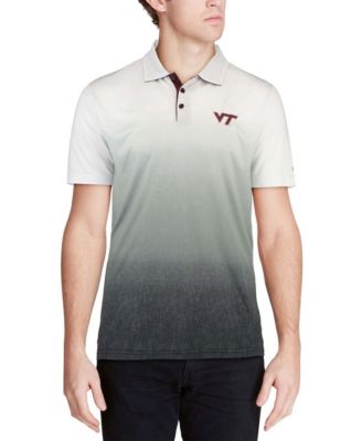 Men's Gray Virginia Tech Hokies Magic Team Logo Polo Shirt