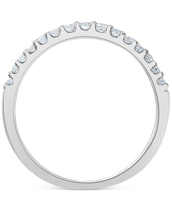 Macy's - Diamond Halo Cluster Bridal Set (3 ct. t.w.) in 14k White Gold