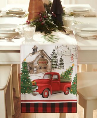 Праздничная коллекция Elrene Vintage Christmas Tree Farm 3390₽