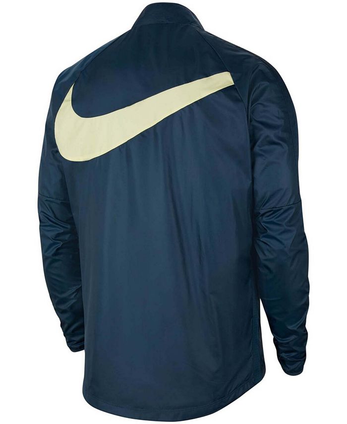 Nike Men's Navy Club America All-Weather Raglan Full-Zip Jacket ...