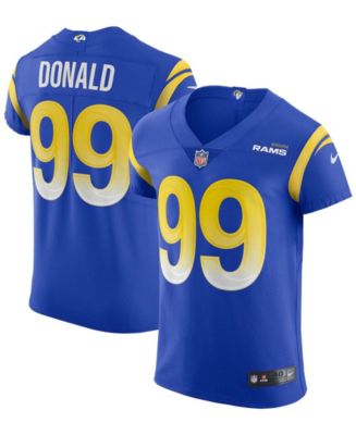 Men's Nike Aaron Donald Royal Los Angeles Rams Game Player Jersey