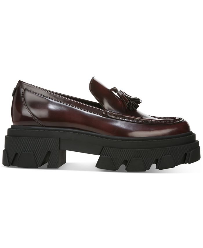 Sam Edelman Women's Dandrea Mega Lug Tailored Loafers & Reviews Flats