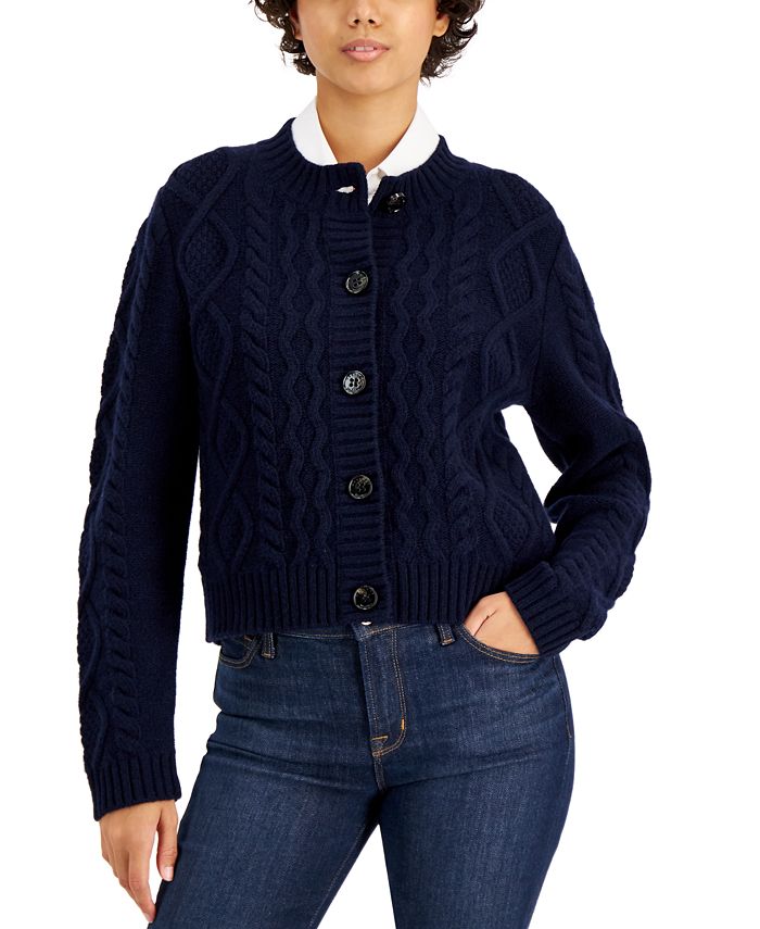 mager Bijna Snazzy Weekend Max Mara Agenda Knitted Cardigan & Reviews - Sweaters - Women -  Macy's