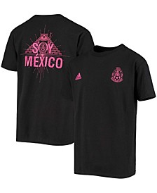 Youth Big Boys Black Mexico National Team Creator T-Shirt