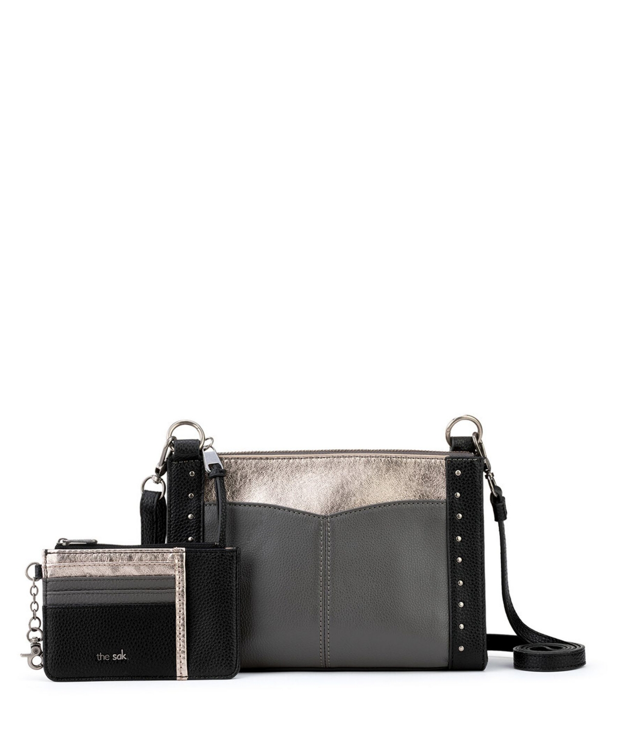 The Sak Women s Sanibel Leather Crossbody with Card Wallet Macy s