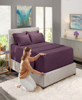Extra Deep Pocket Microfiber 6-Pc. Sheet Set, Queen