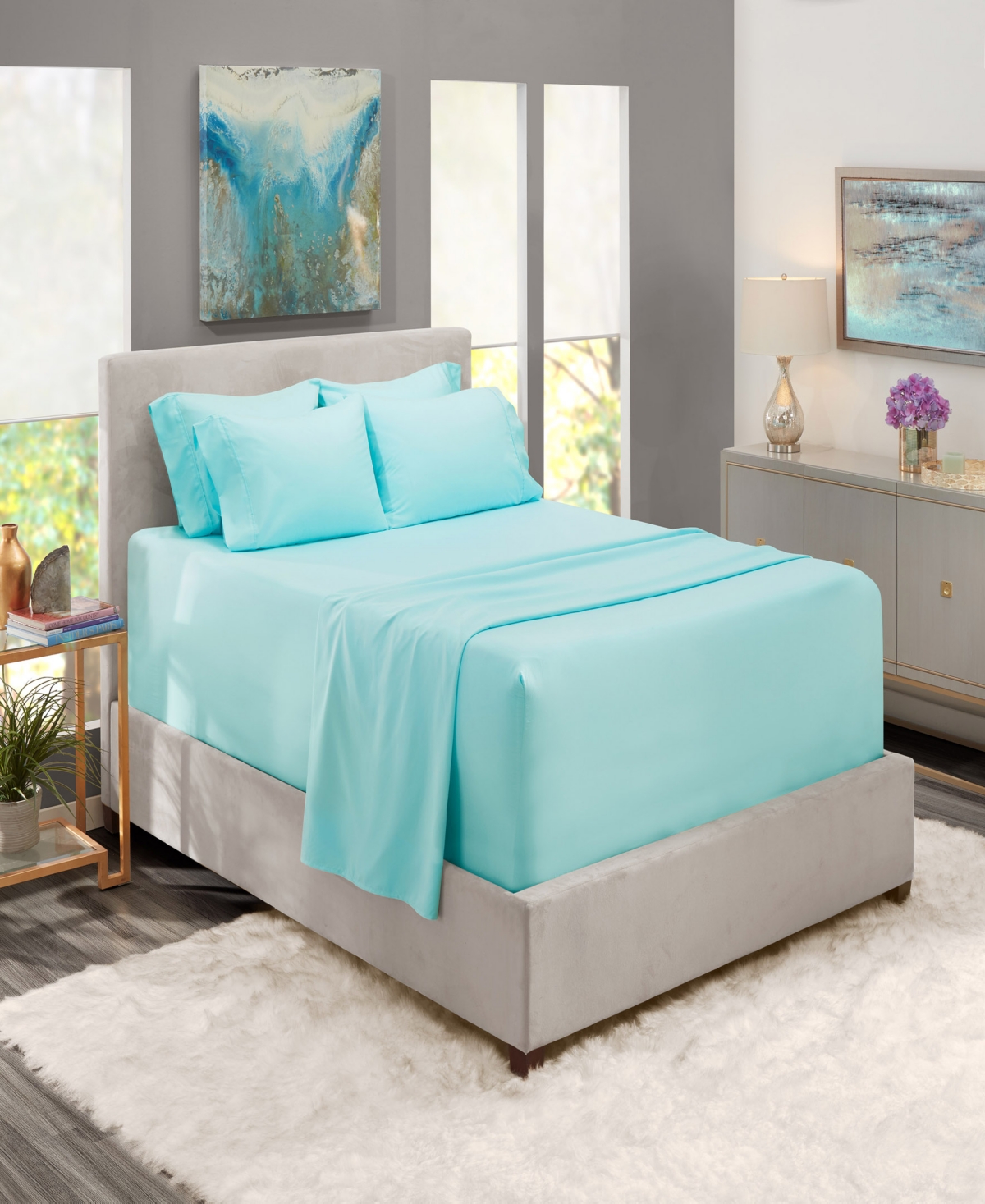 Nestl Extra Deep Pocket 4-Pc. Sheet Set