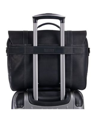 Colombian Leather Flapover 15.6” Laptop Bag