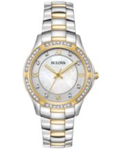 Two tone Women Bulova Watches Macy s