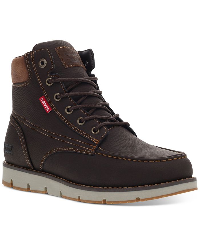 Levi's Men's Dean WX UL Faux-Leather Rugged Casual Hiker Chukka Boots &  Reviews - All Men's Shoes - Men - Macy's