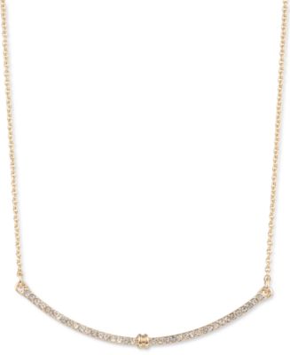 Ralph Lauren ラルフローレン Gold-Tone Chain Link Hoop Lauren Ralph Lauren Gold Tone Crystal Pave Twisted Rope Link