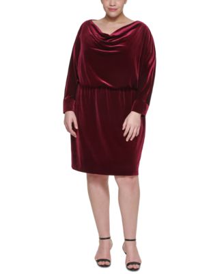 jessica howard burgundy dress
