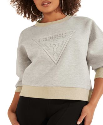 GUESS - Textured Logo Sweatshirt