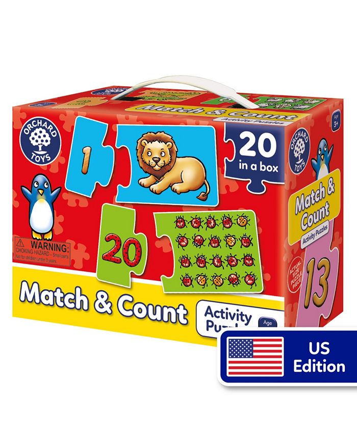 ORCHARD TOYS Match and Count Educational Jigsaw Macy's