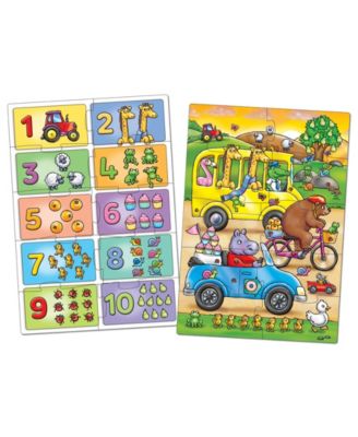 Orchard Toys Look and Find Number Educational Learning Jigsaw Puzzle, Set of 2