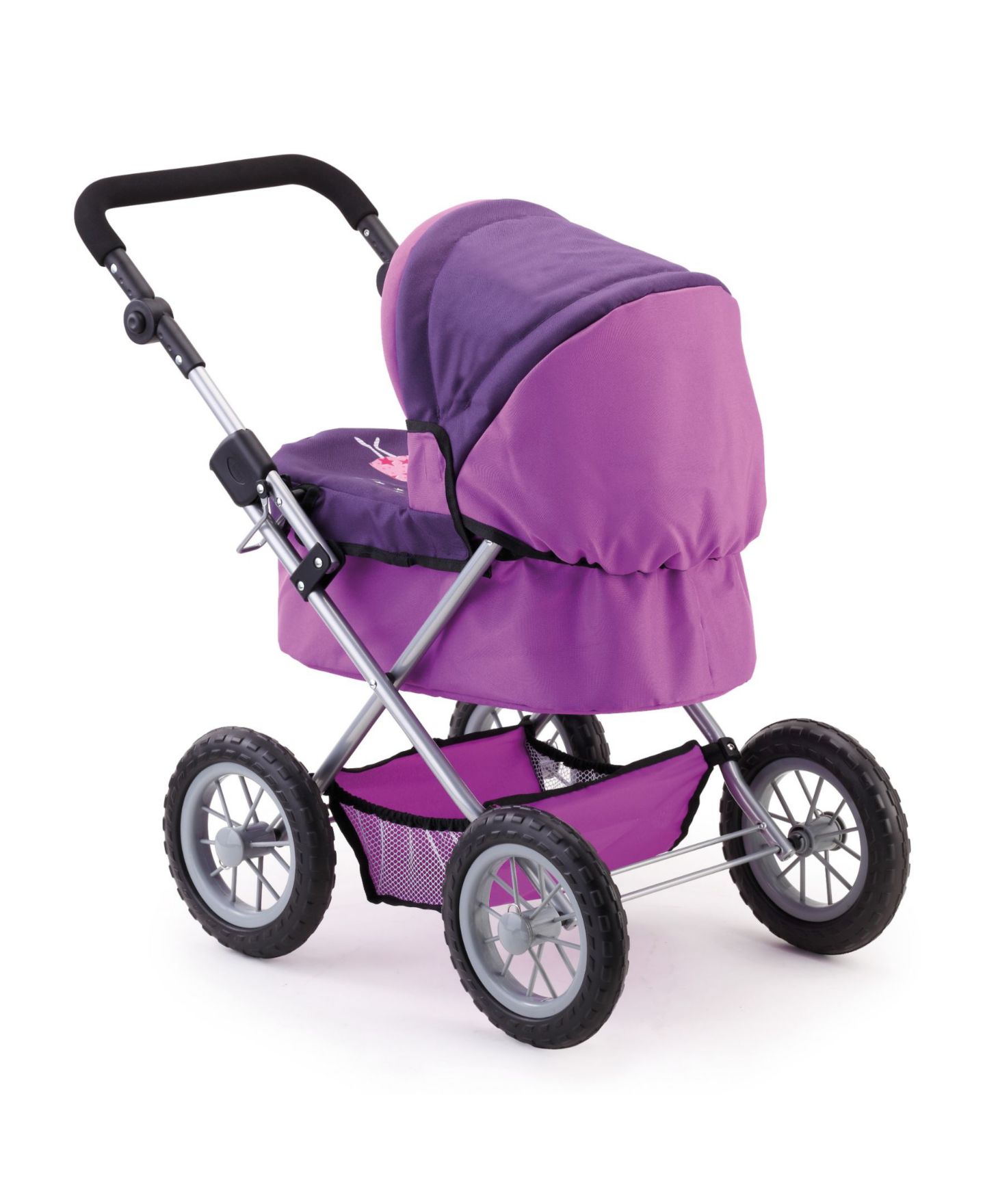 Детские аксессуары для кукол Bayer Design Doll Pram - Trendy Purple, цвет: Сиреневый — фото 3