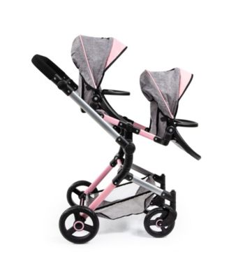 Twin Baby Doll Neo Pram
