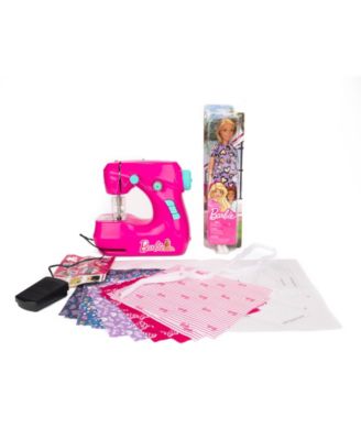 Barbie Sewing Machine with Barbie Doll - Fashion Sew Style Machine