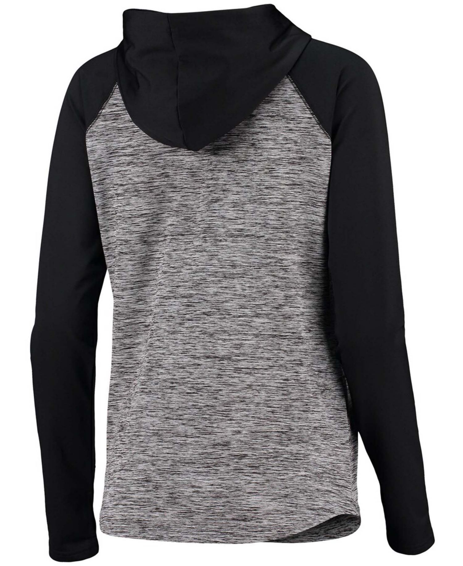 Women's Heathered Gray-Black Carolina Panthers Championship Ring Pullover Hoodie