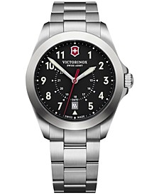 Swiss Army Men's Swiss Heritage Stainless Steel Bracelet Watch 40mm