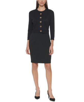 Calvin Klein - Button-Front Cardigan