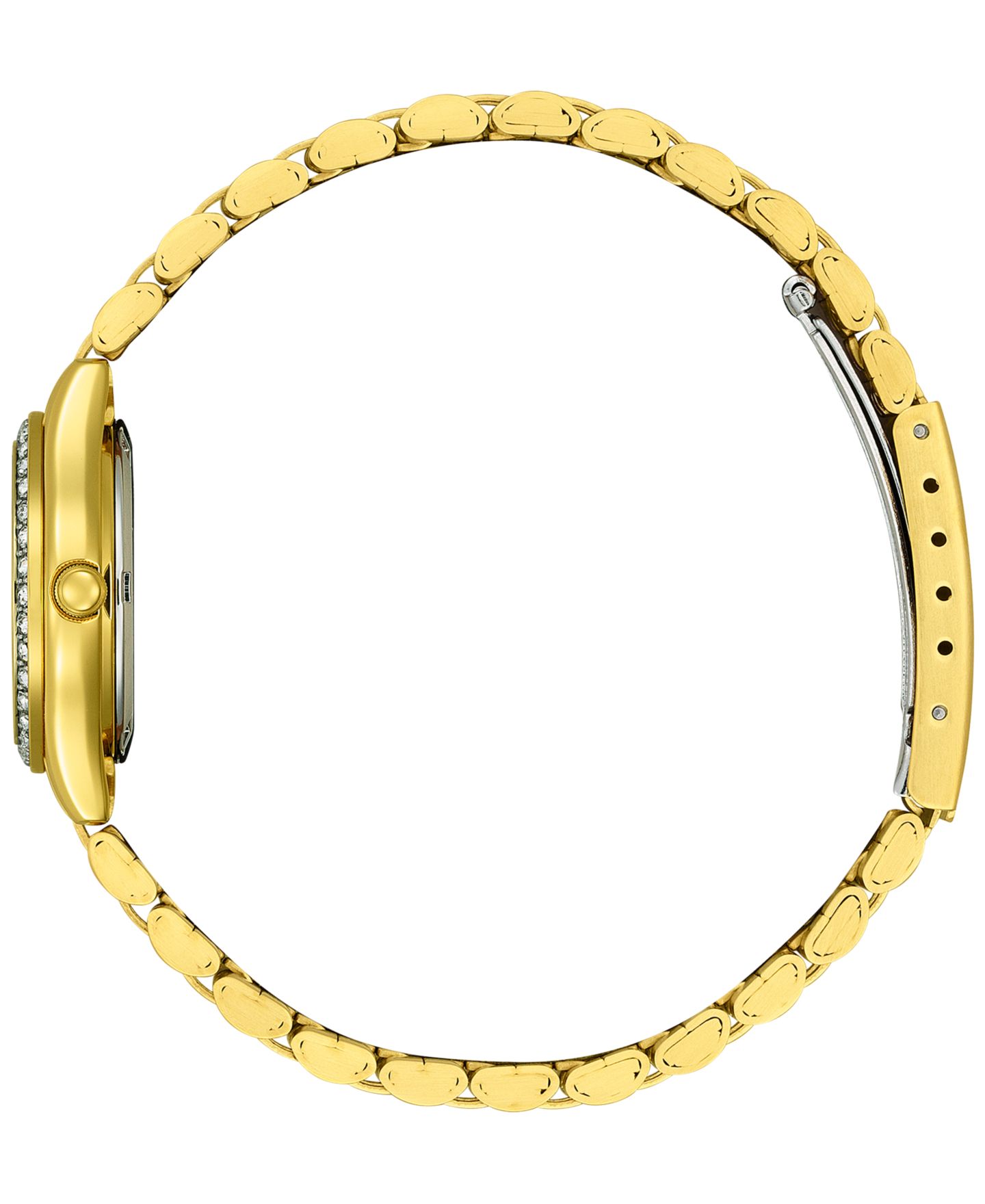 Женские часы Citizen Embellished Gold-Tone Stainless Steel Bracelet Watch 26mm — фото 2
