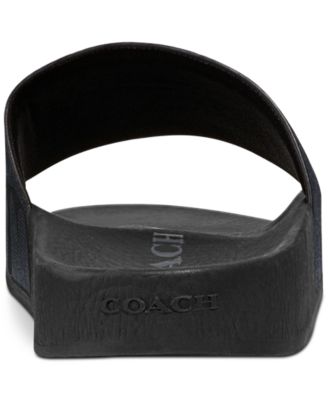 Men's Signature Coated Canvas Pool Slide
