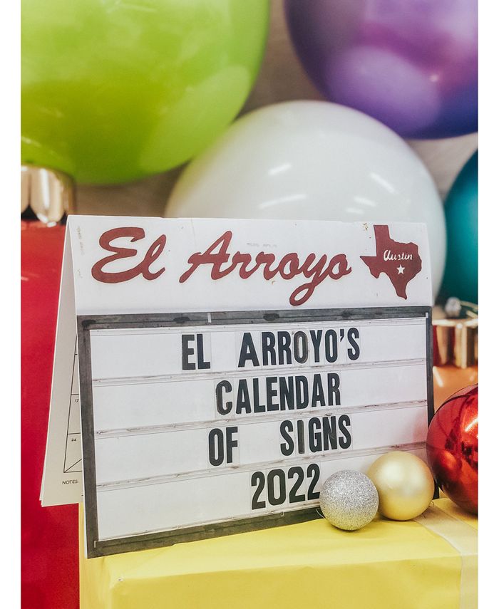 EL ARROYO 2022 Calendar of Signs Macy's