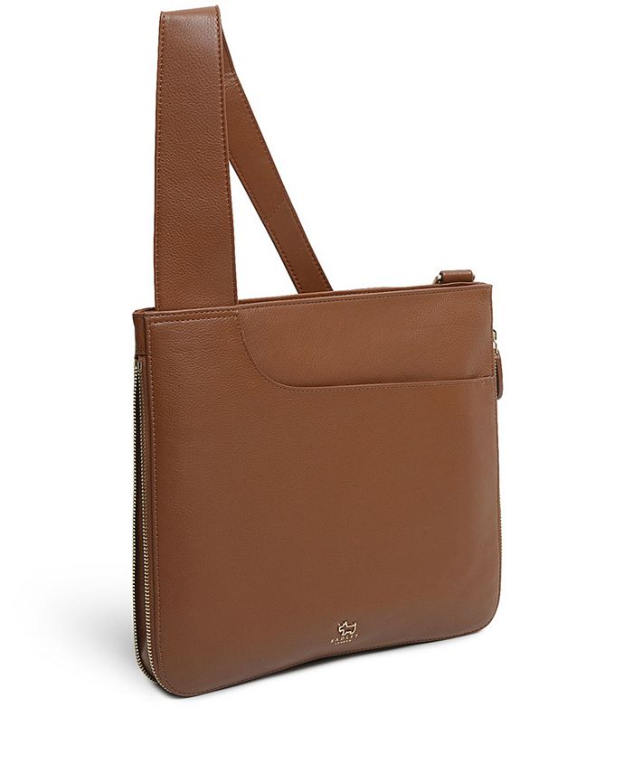 Radley London Women's Pockets Large Leather Zip Around Crossbody Bag