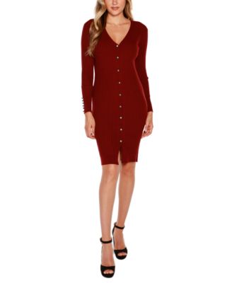 long red duster sweater