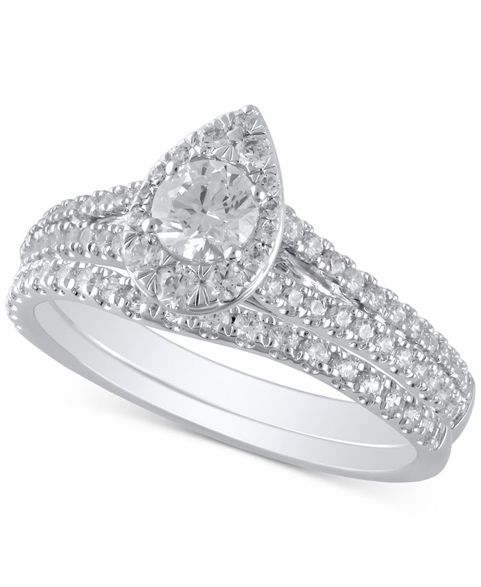 Teardrop on sale bridal set