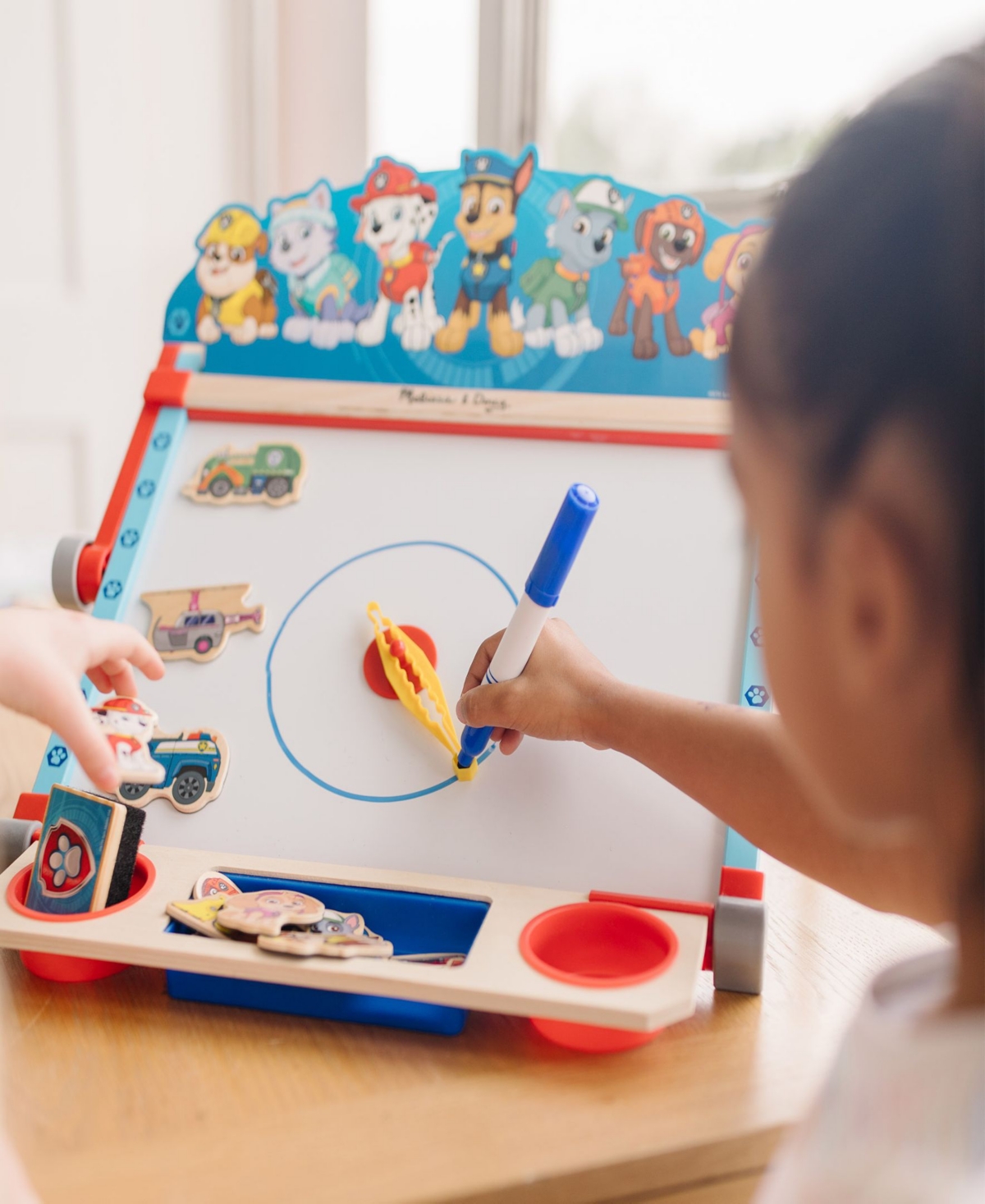 Melissa & Doug Paw Patrol Tabletop Art Center In Multi