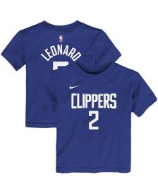 Kawhi Leonard LA Clippers Preschool Logo 2021/22 City Edition Replica Jersey  - Blue