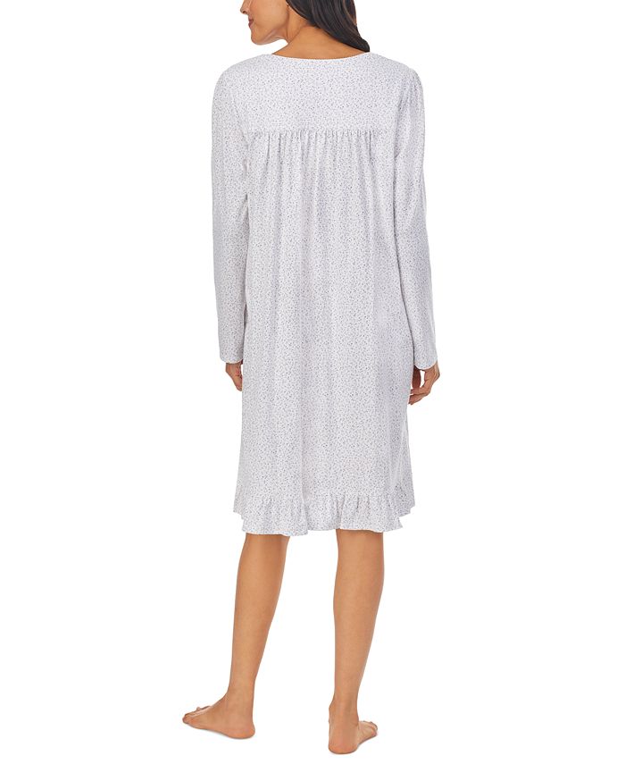 Eileen West LaceTrim Cotton Jersey Nightgown Macy's