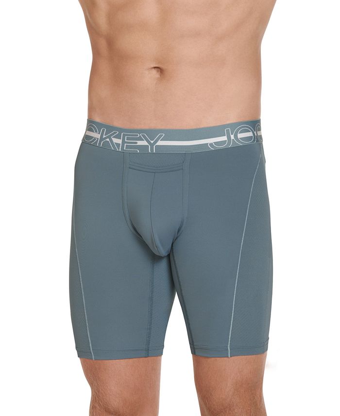 Jockey Men's Sport® Silver Solution Stretch Long Leg Boxer Briefs