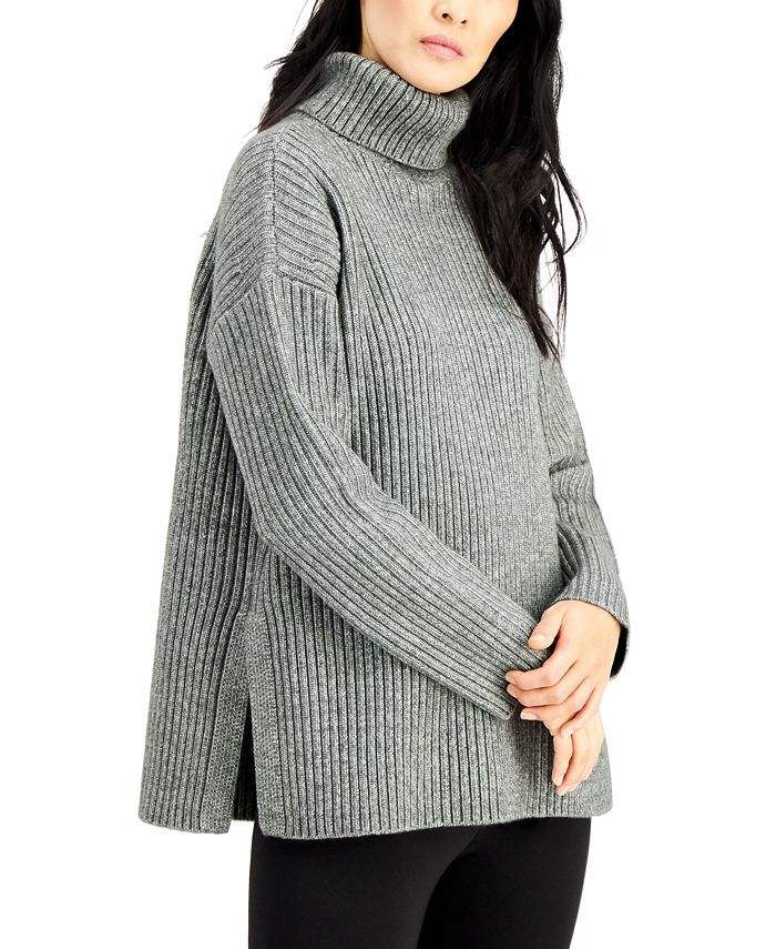 Macy's shop ribbed turtleneck
