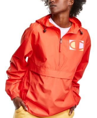 champion women's packable hooded jacket