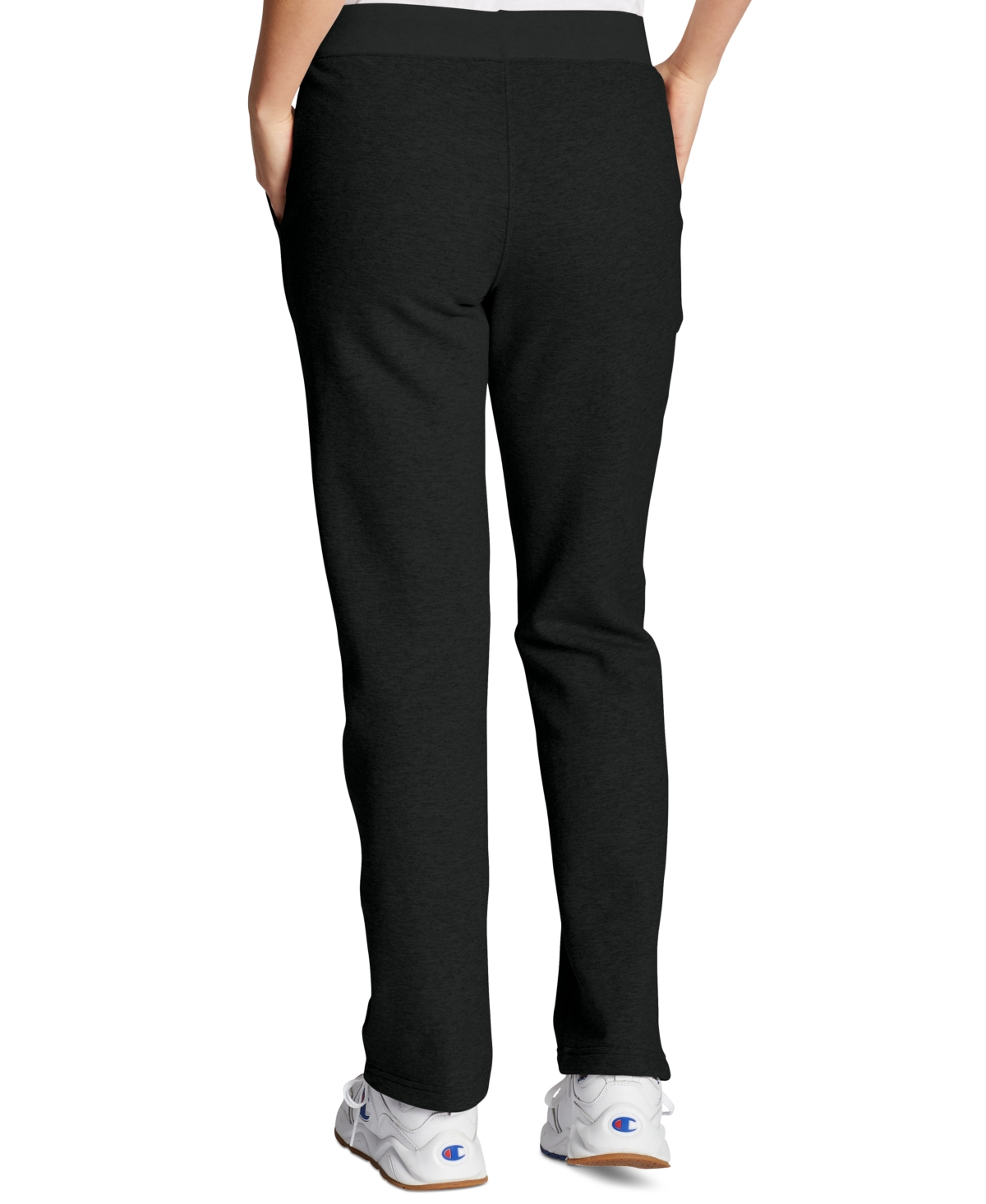 Champion Women's Powerblend Fleece Straight Leg Sweatpants