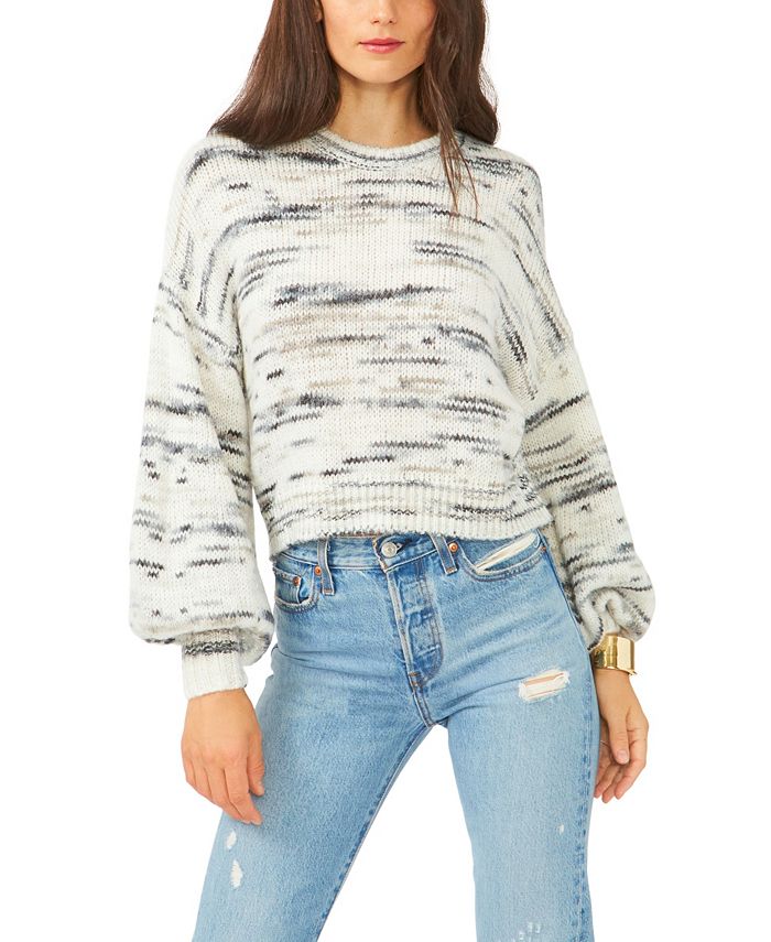 1 state bubble sleeve sweater store