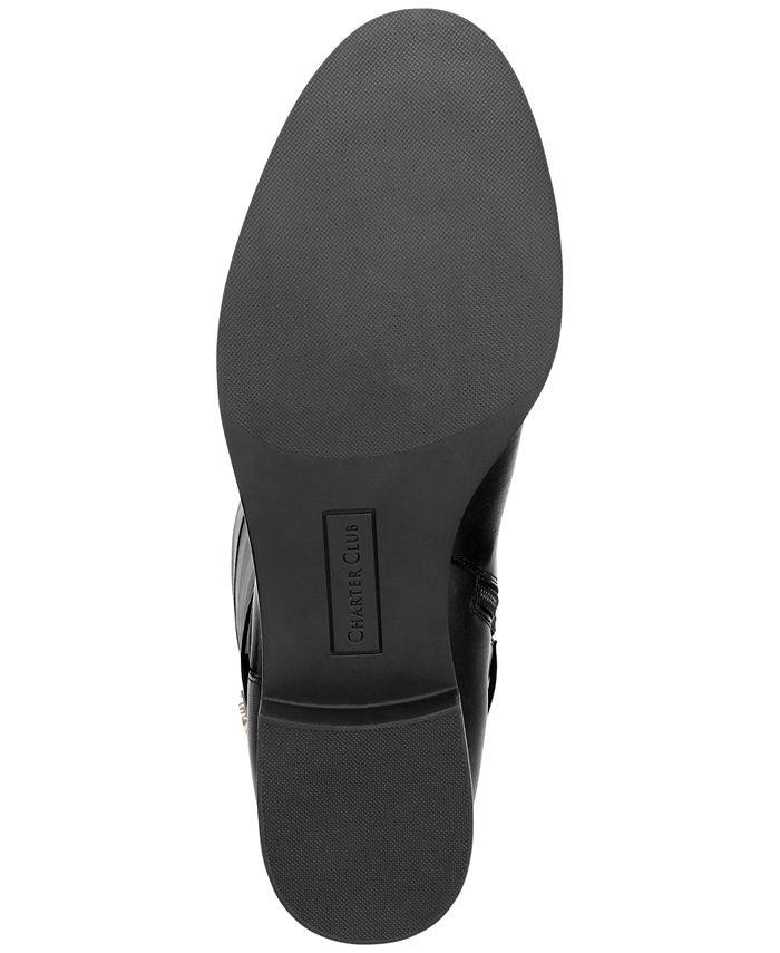 Charter Club Johannes Riding Boots Created For Macy s Reviews 
