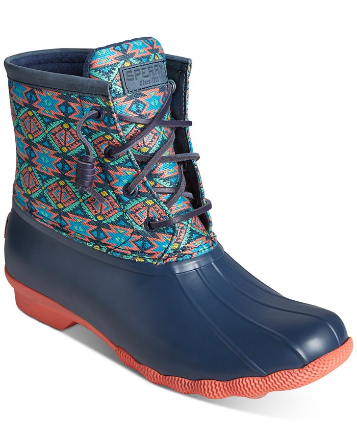Sperry saltwater sales duck boots macys